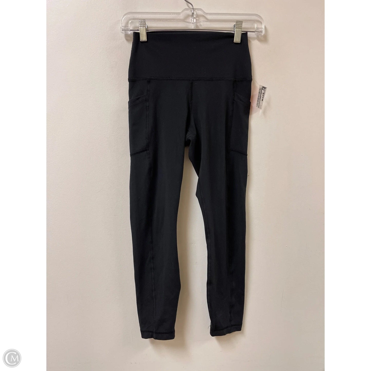 Athletic Leggings By Yogalicious In Black, Size: S
