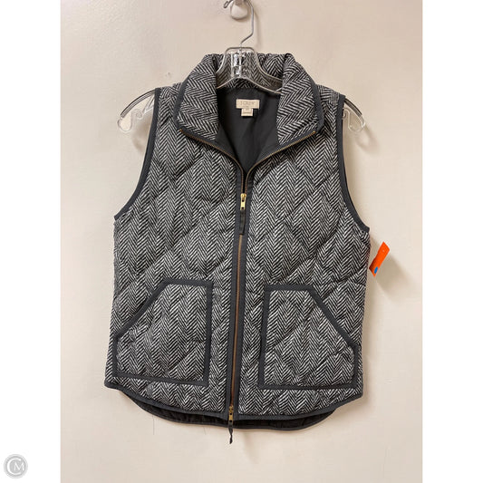 Vest Puffer & Quilted By J. Crew In Grey, Size: Xs