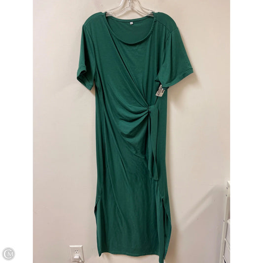Dress Casual Maxi By Clothes Mentor In Green, Size: Xl