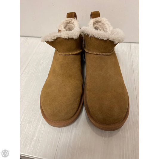 Boots Ankle Flats By Koolaburra By Ugg In Tan, Size: 9