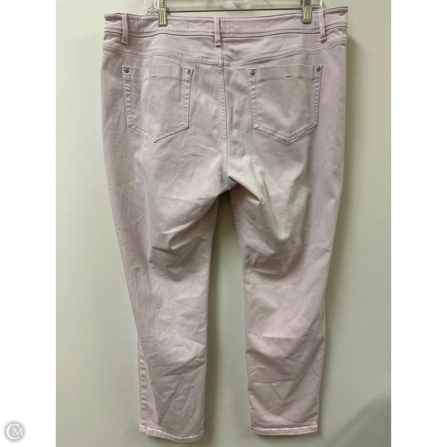 Jeans Straight By J. Jill In Pink, Size: 16