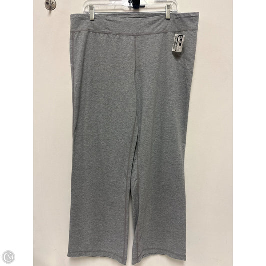 Athletic Leggings By Danskin Now In Grey, Size: Xl