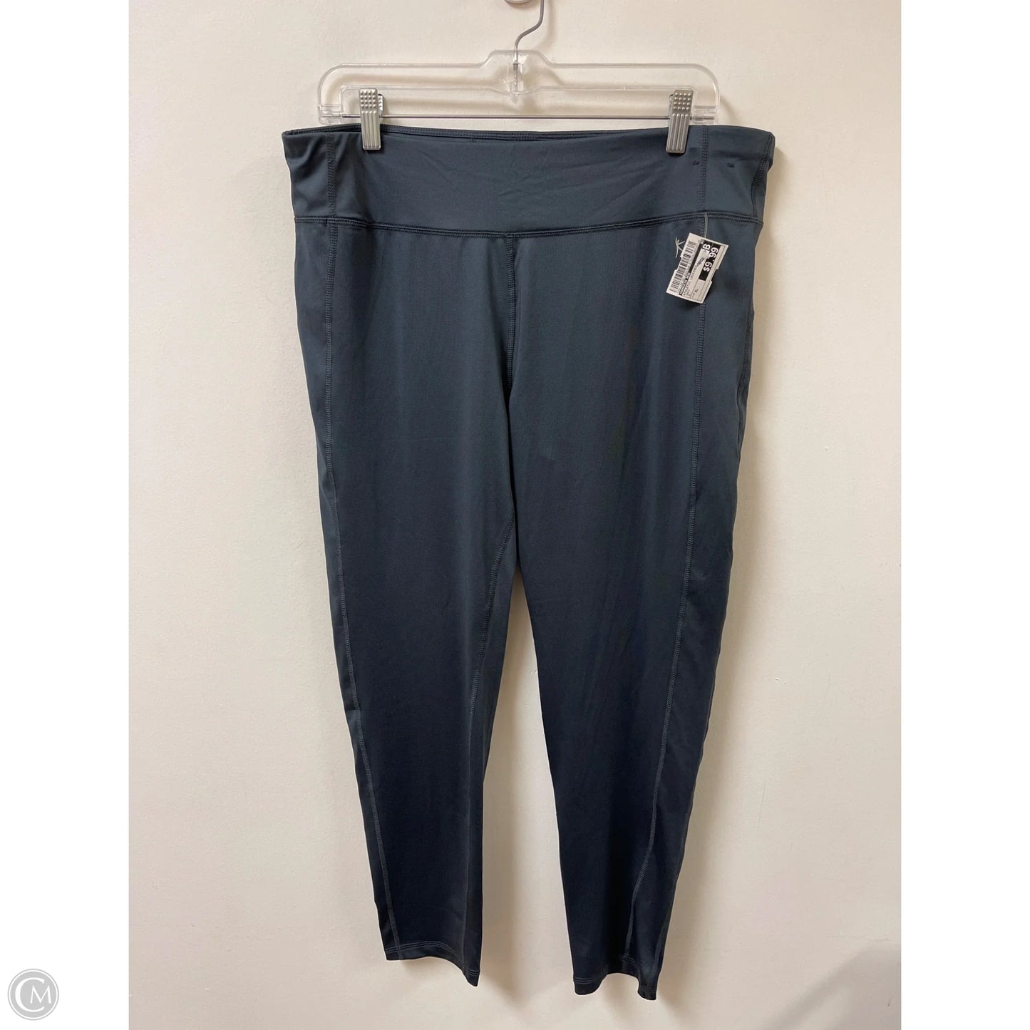Athletic Leggings By Danskin Now In Grey, Size: Xl