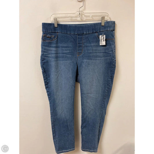 Jeans Jeggings By Nine West In Blue, Size: 16