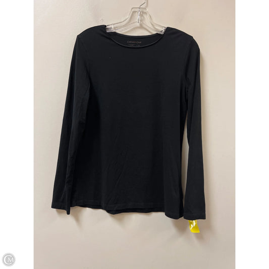 Top Long Sleeve By Coldwater Creek In Black, Size: M