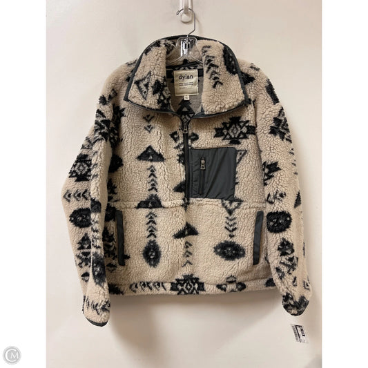Jacket Fleece By Dylan In Cream, Size: M