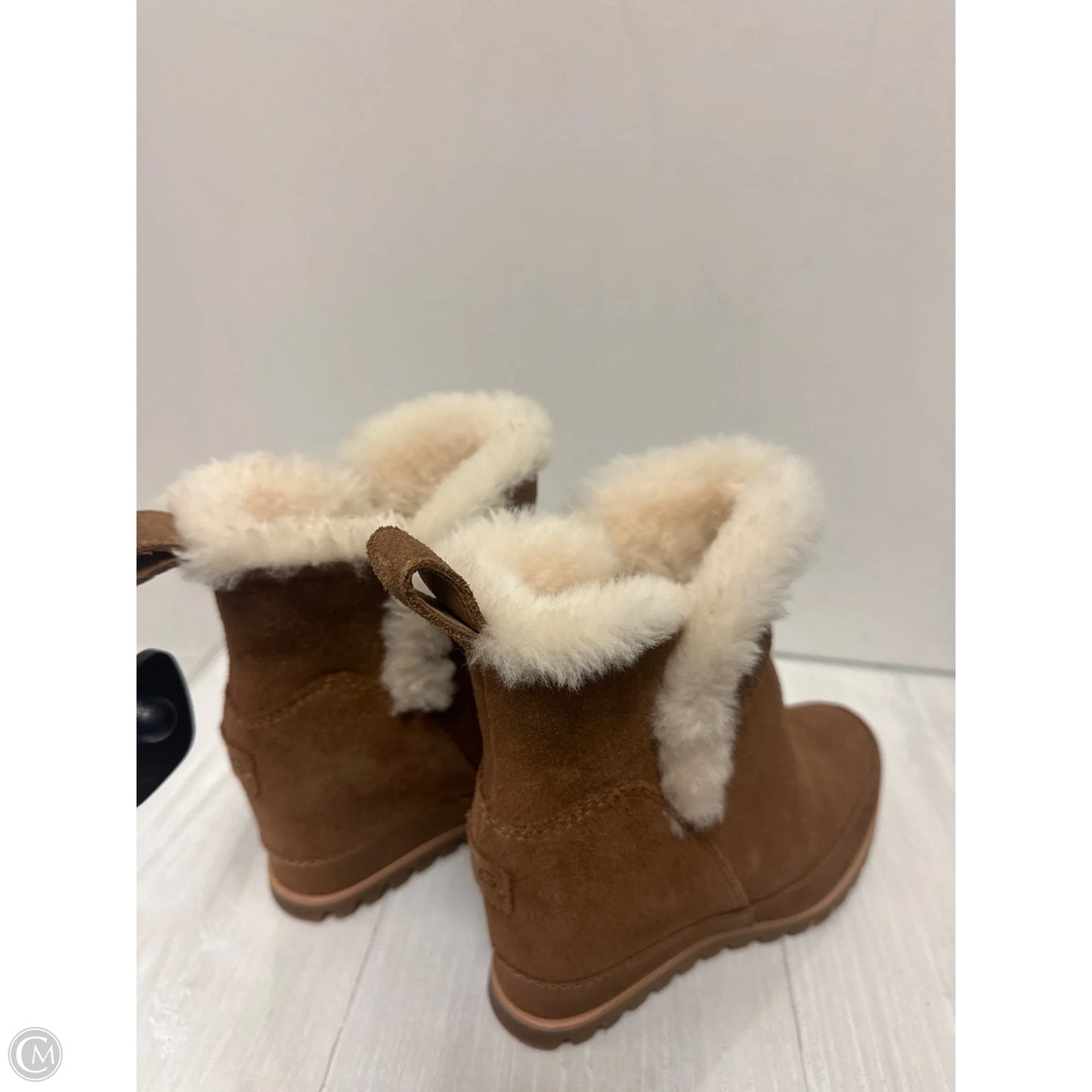 Boots Designer By Ugg In Tan, Size: 6