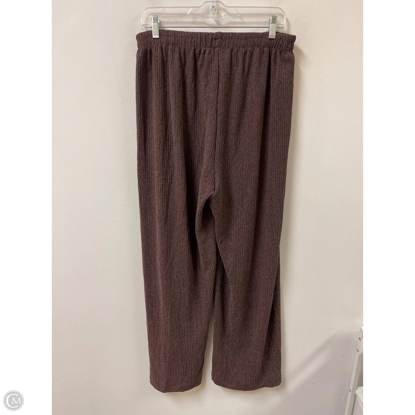 Pants Lounge By Clothes Mentor In Brown, Size: L