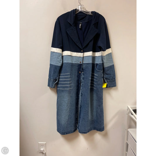 Coat Other By Clothes Mentor In Blue, Size: Xl