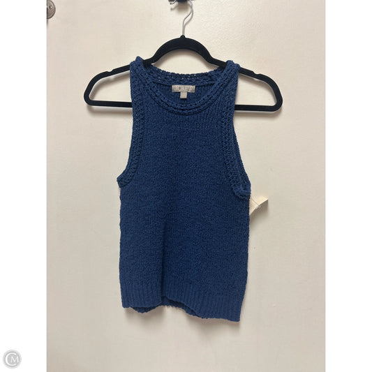 Top Sleeveless By J. Crew In Blue, Size: Xs