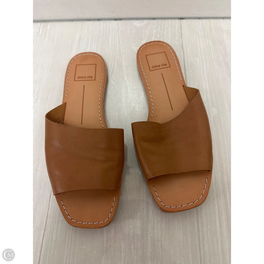 Sandals Flats By Dolce Vita In Tan, Size: 7