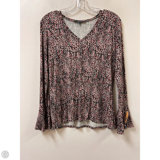 Top Long Sleeve By Elliott Lauren In Multi-colored, Size: Xs