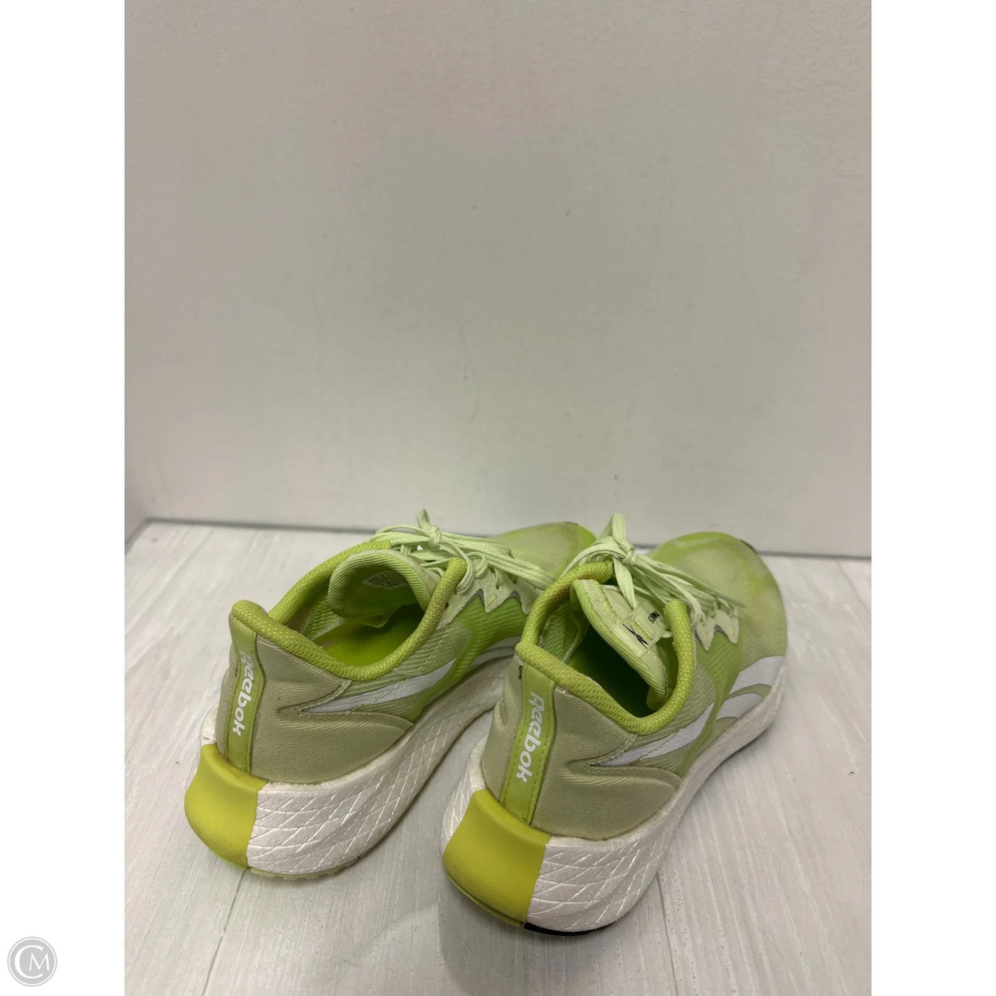 Shoes Athletic By Reebok In Green, Size: 7