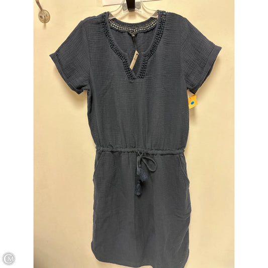 Dress Casual Maxi By Talbots In Navy, Size: M