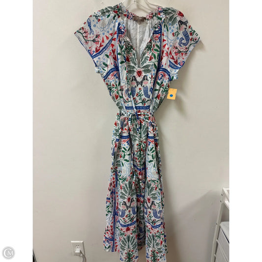 Dress Casual Maxi By Loft In Multi-colored, Size: S
