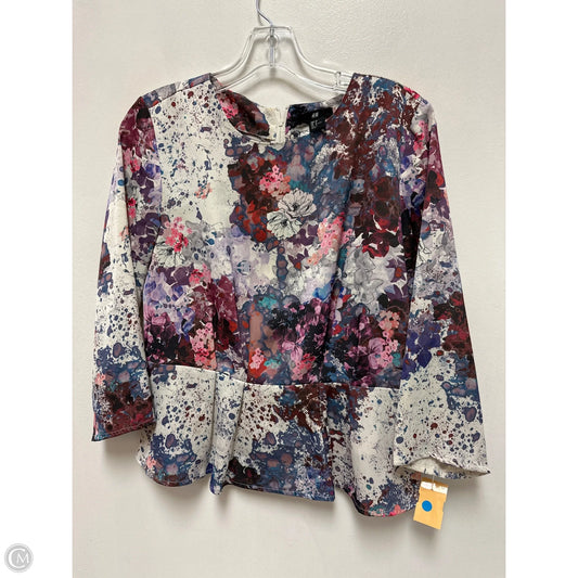 Top Long Sleeve By H&m In Multi-colored, Size: M