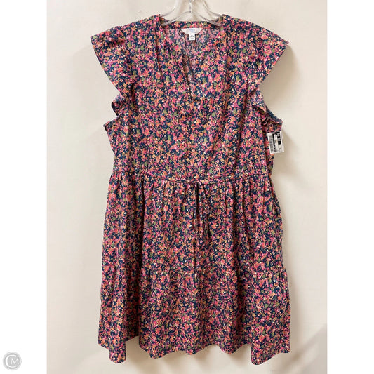 Dress Casual Short By Time And Tru In Multi-colored, Size: Xl