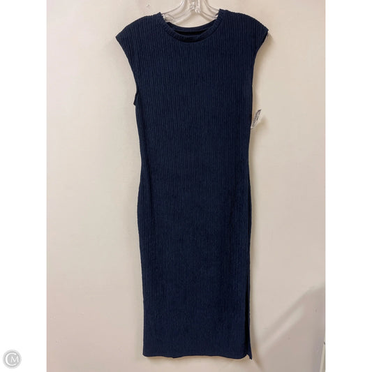 Dress Casual Midi By Shein In Navy, Size: M