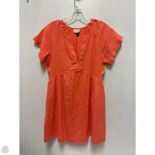 Dress Casual Short By Universal Thread In Orange, Size: Xs