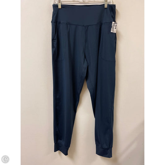 Athletic Pants By Clothes Mentor In Navy, Size: Xl