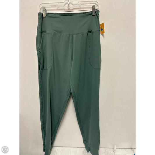 Athletic Pants By Clothes Mentor In Green, Size: Xl