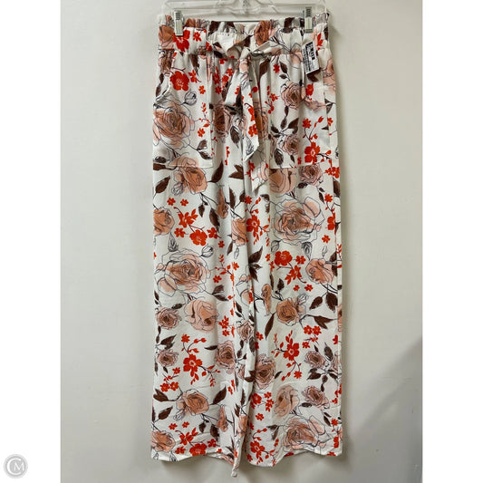 Pants Dress By Clothes Mentor In Floral Print, Size: L