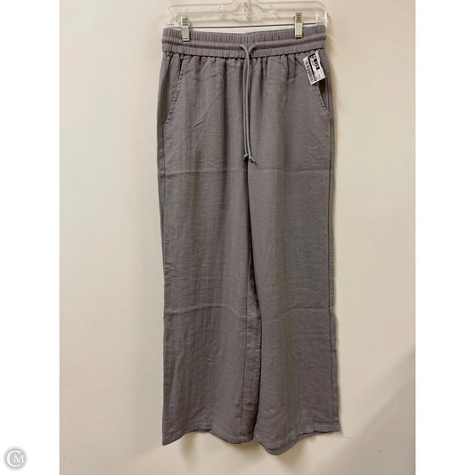 Pants Linen By Halara In Grey, Size: M