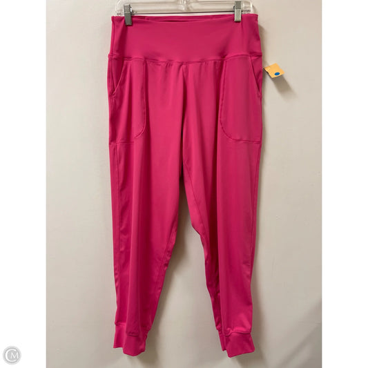 Athletic Leggings By Clothes Mentor In Pink, Size: Xl