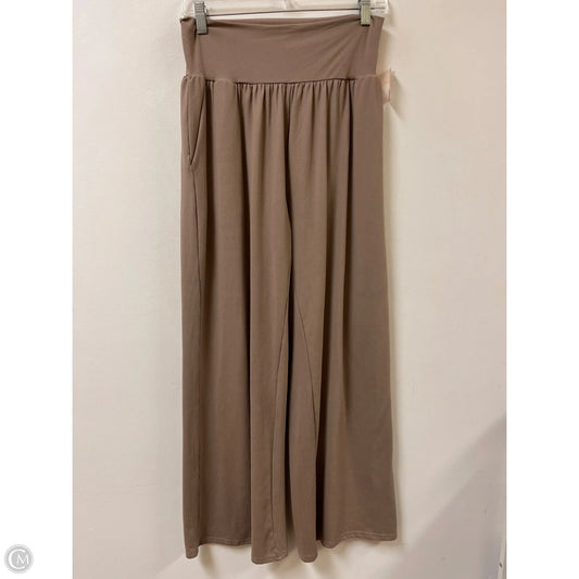 Pants Leggings By Clothes Mentor In Brown, Size: L