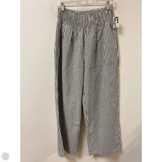 Pants Linen By Clothes Mentor In Grey, Size: L