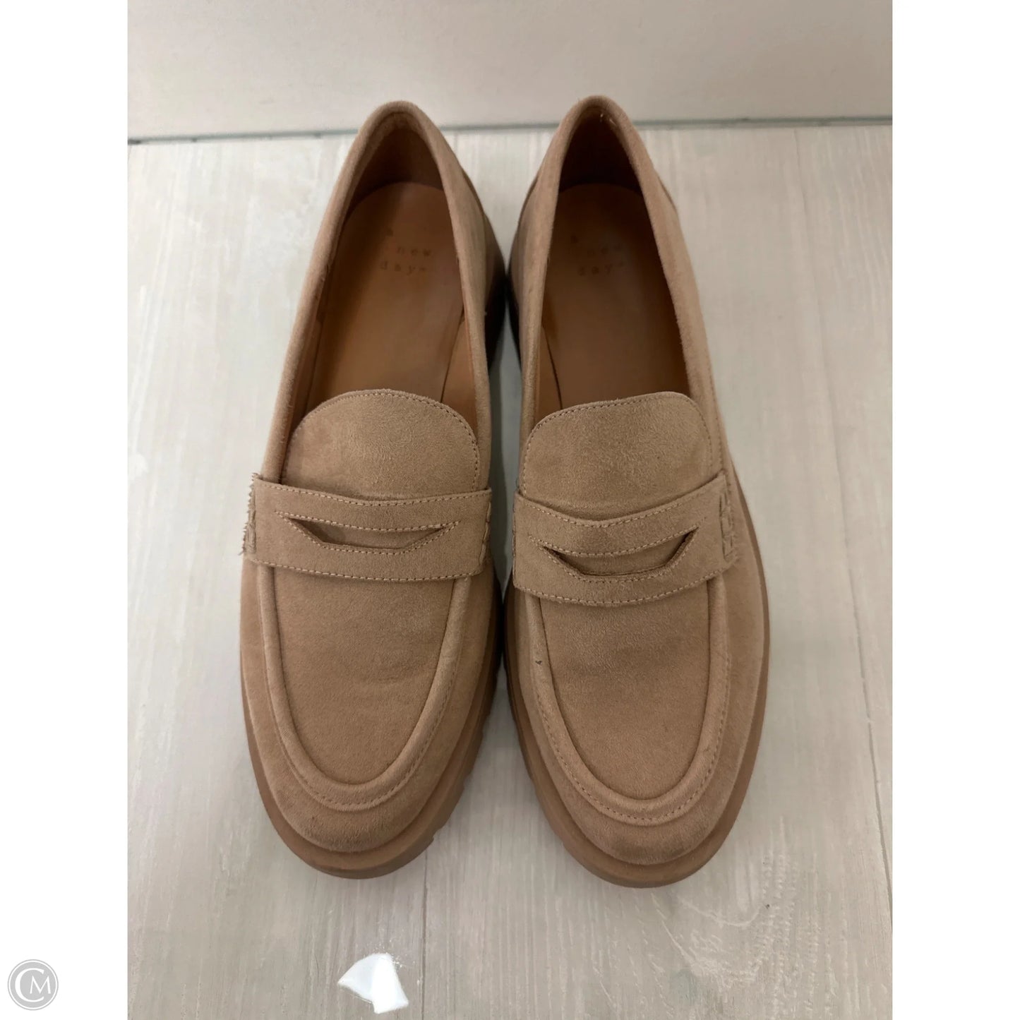 Shoes Heels Block By A New Day In Cream, Size: 9