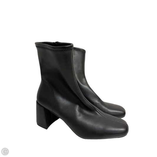 Boots Ankle Heels By A New Day In Black, Size: 8.5