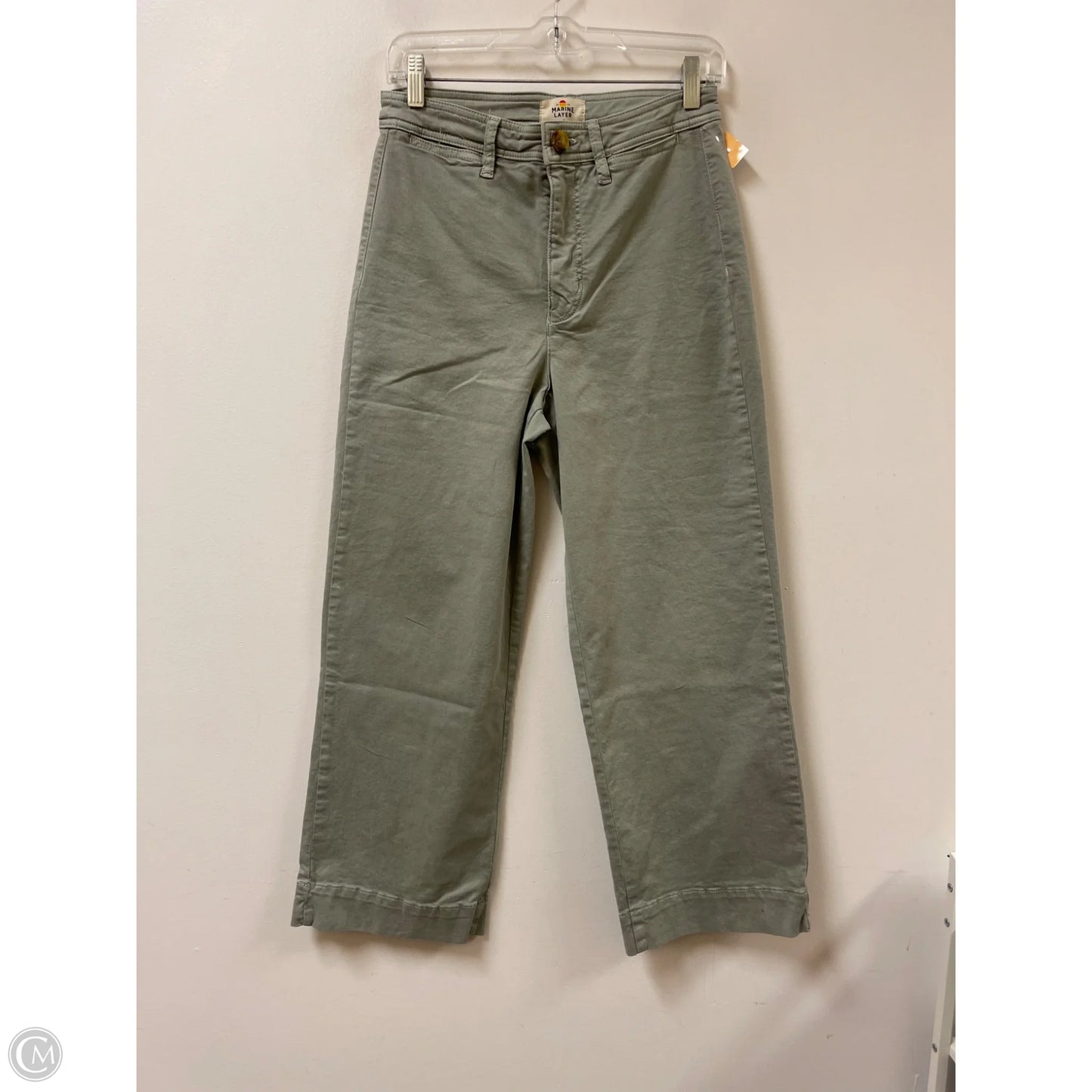 Jeans Straight By Marine Layer In Green, Size: 6