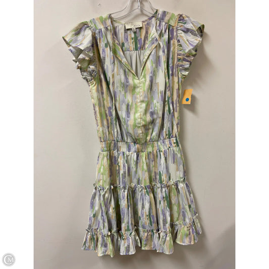 Dress Casual Short By Pinch In Green & Purple, Size: S