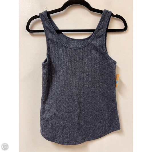 Top Sleeveless By Clothes Mentor In Navy, Size: Xs