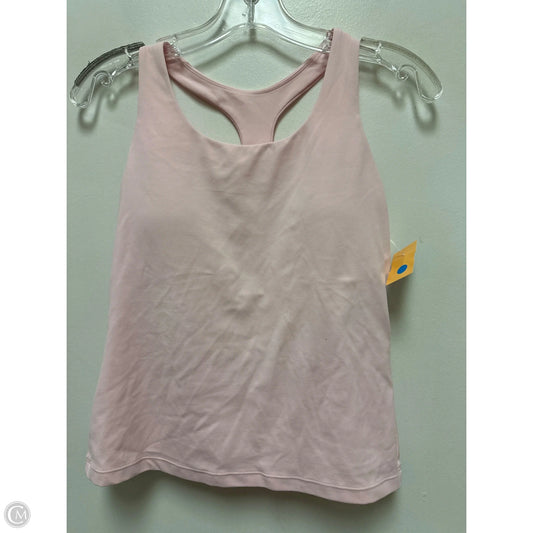 Athletic Tank Top By Clothes Mentor In Pink, Size: S