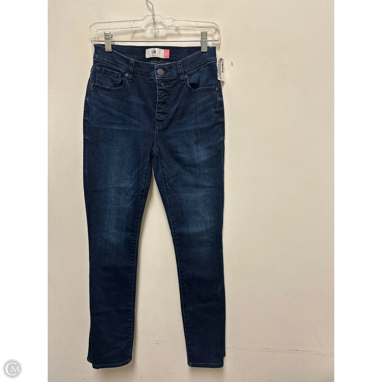 Jeans Skinny By Cabi In Blue Denim, Size: 2