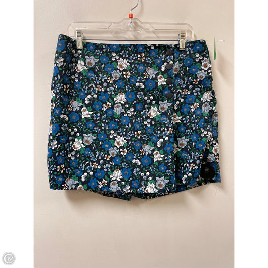 Skort Designer By Tory Burch In Blue, Size: L