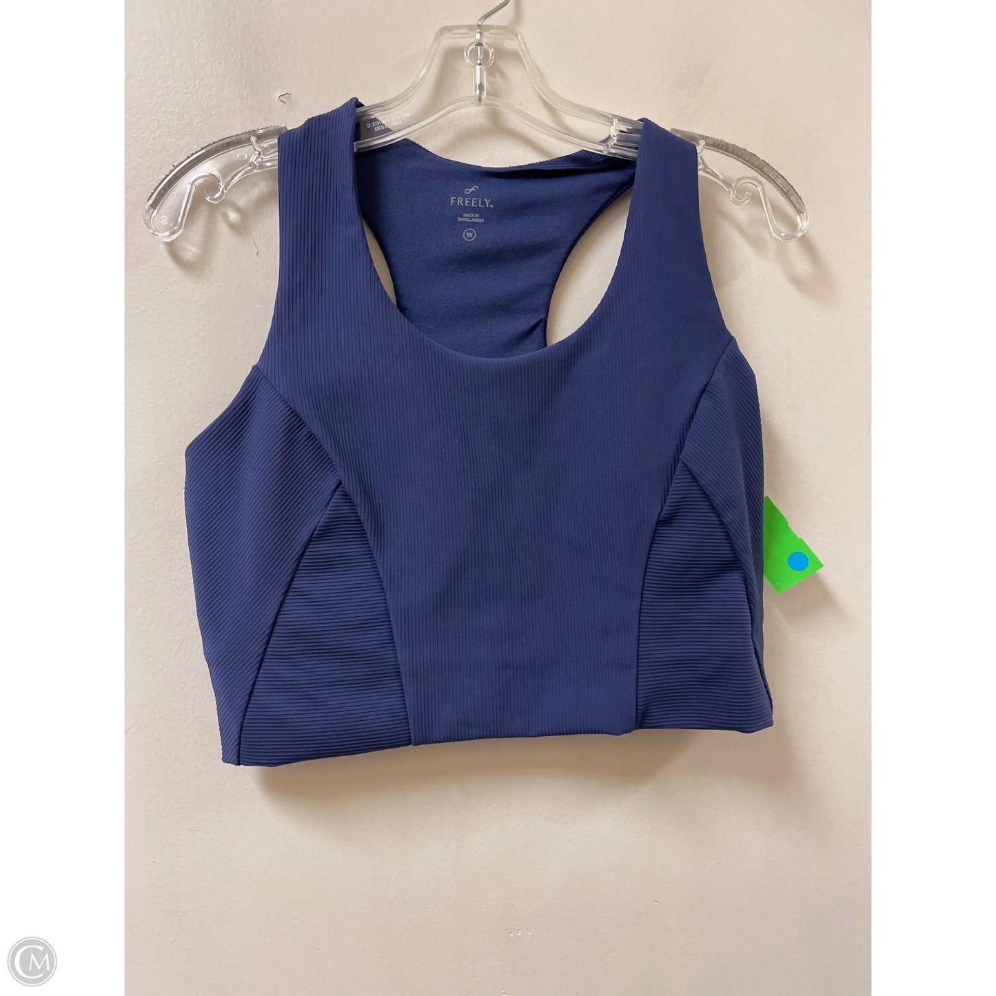 Athletic Bra By Freely In Purple, Size: 1x