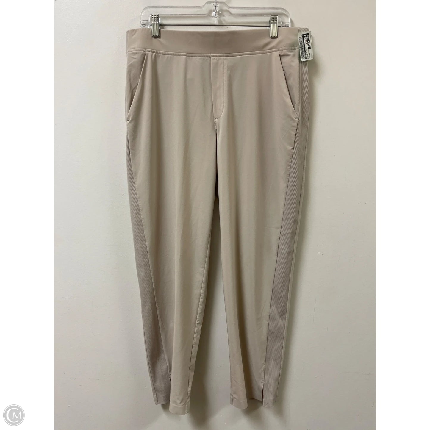 Athletic Pants By Athleta In Cream, Size: 14