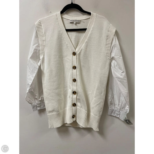 Sweater By English Factory In White, Size: S