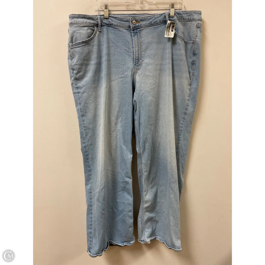 Jeans Skinny By Old Navy In Black Denim, Size: 22