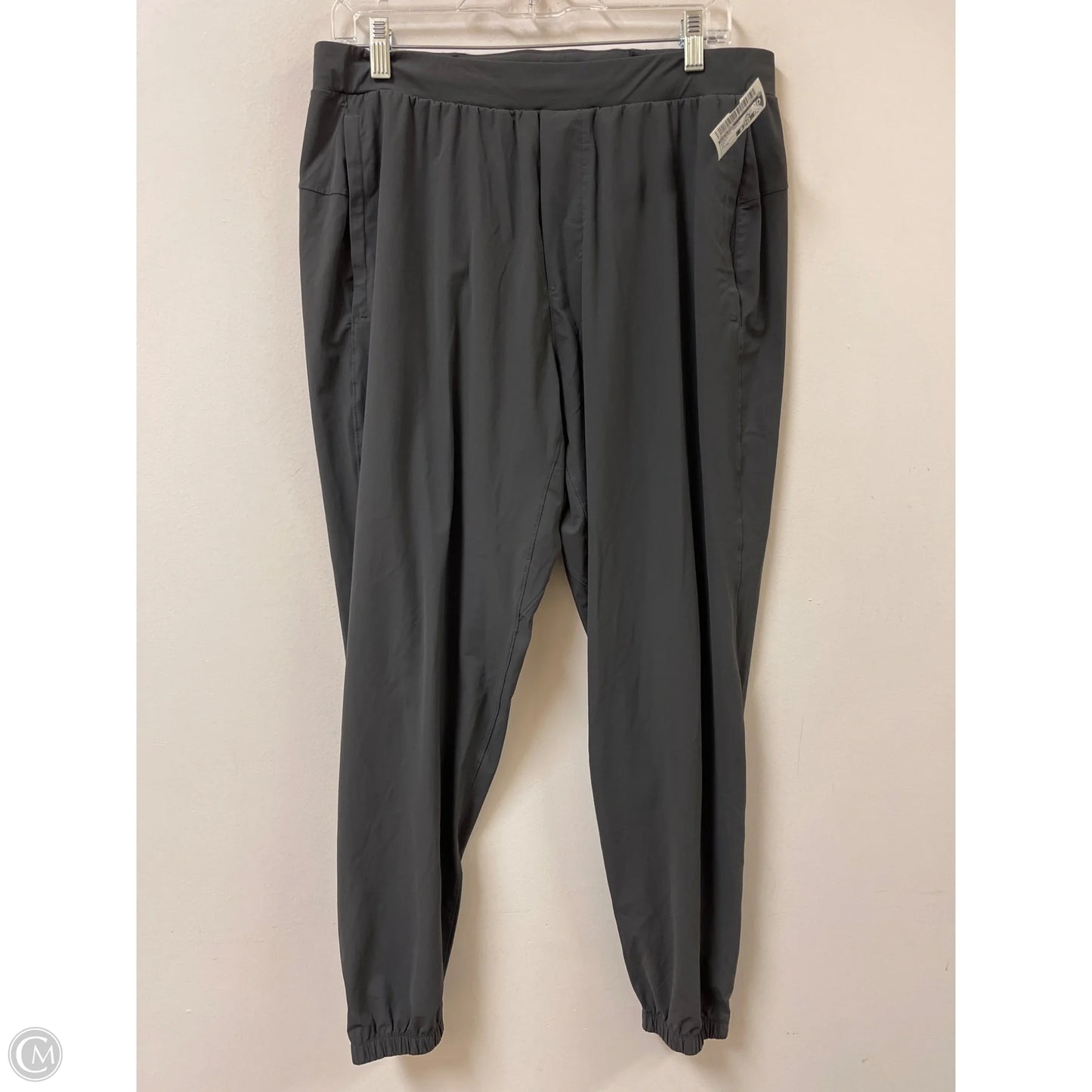 Athletic Pants By Lululemon In Grey, Size: Xl
