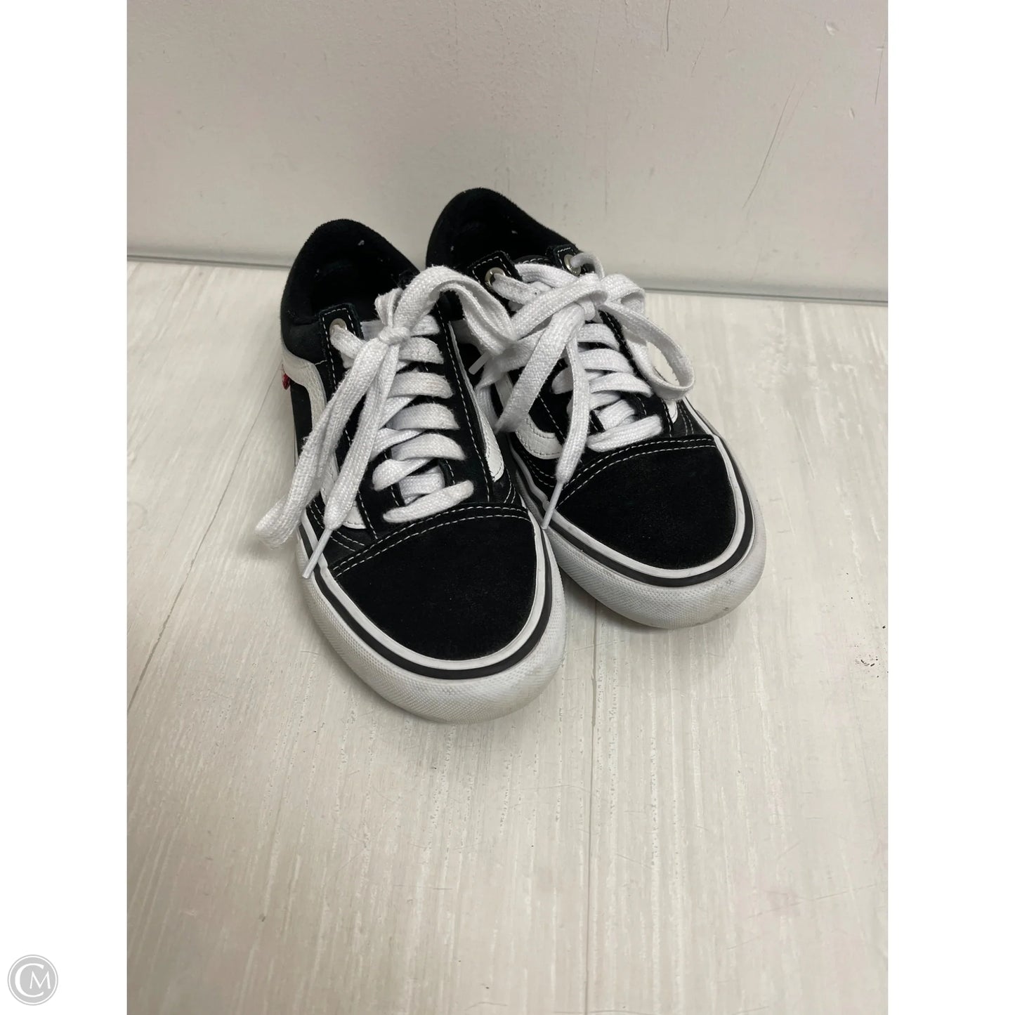 Shoes Athletic By Vans In Black, Size: 5.5