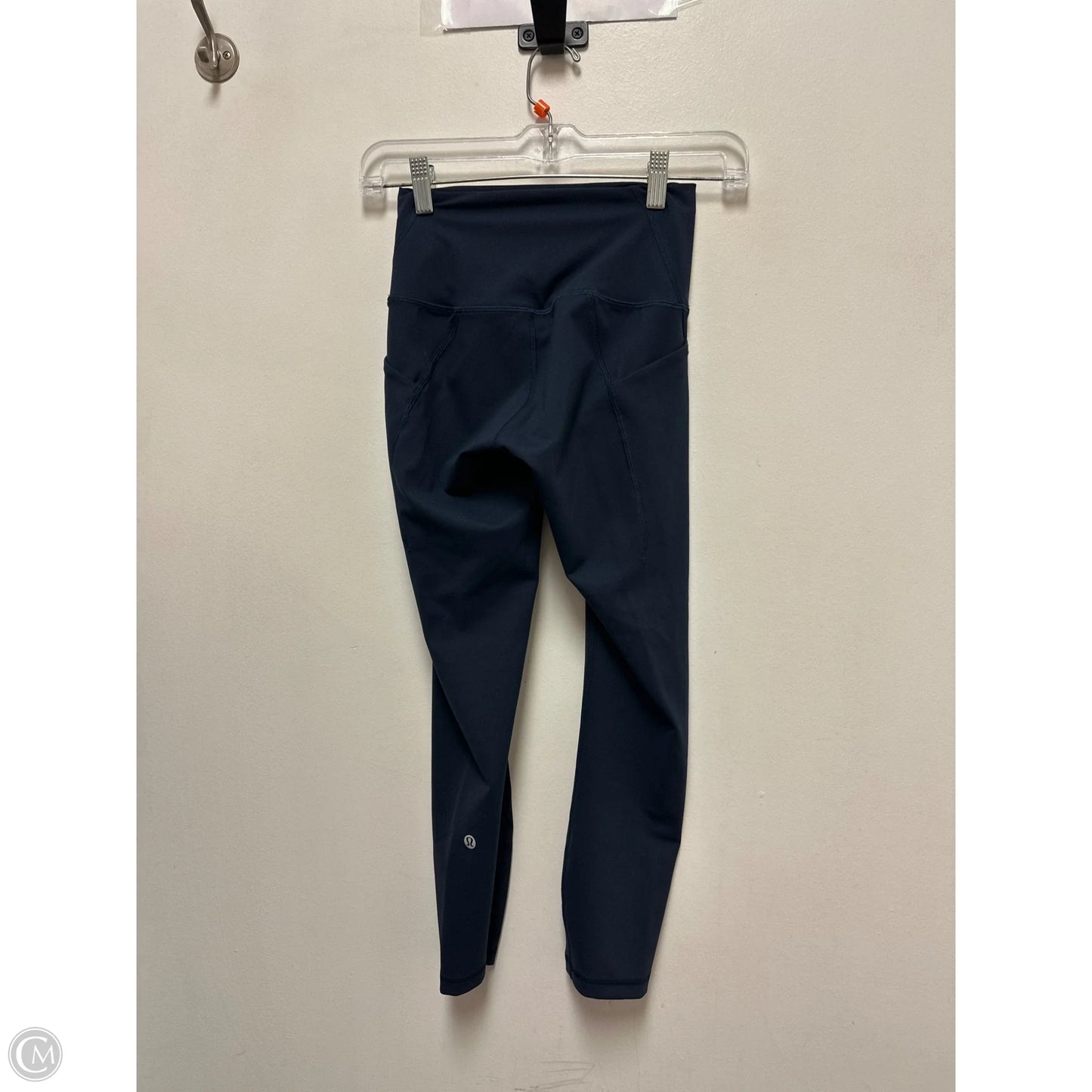 Athletic Leggings By Lululemon In Navy, Size: 4