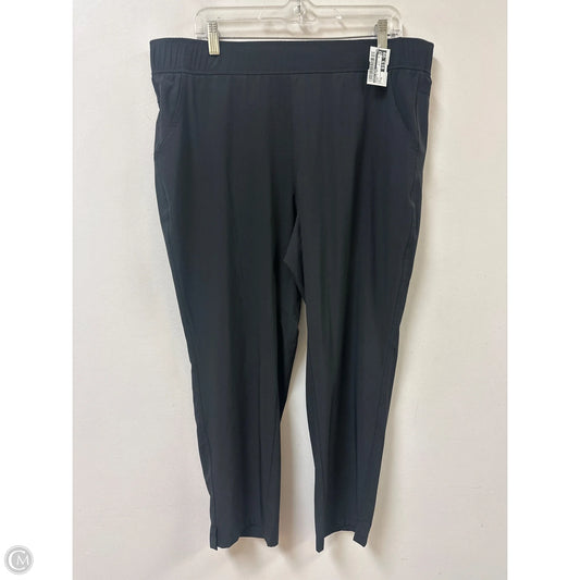 Athletic Pants By Eddie Bauer In Black, Size: Xl