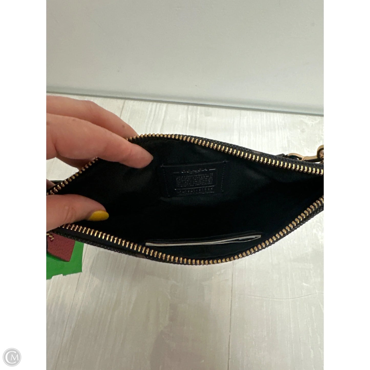 Wristlet Designer By Coach, Size: Small