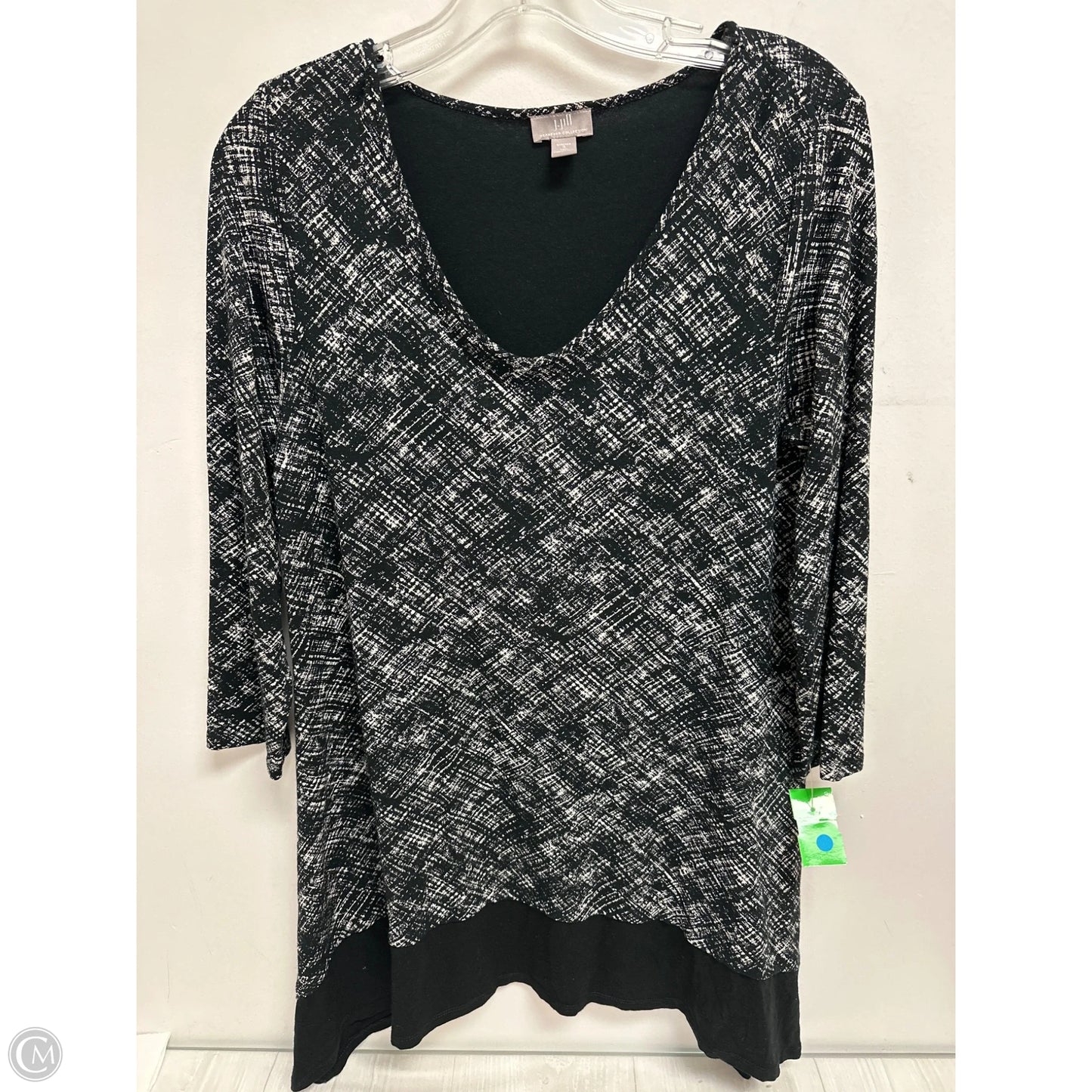 Tunic Long Sleeve By J. Jill In Black, Size: S