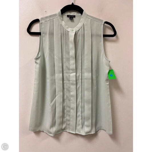 Top Sleeveless By Ann Taylor In Green, Size: Xs