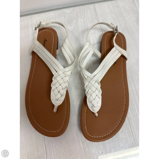 Sandals Flats By American Eagle In White, Size: 6.5